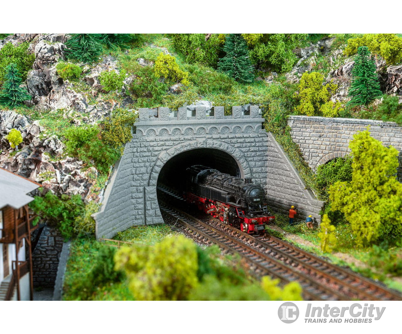 Faller 272588 N 2 Tunnel portals 2-track Tunnels & Bridges