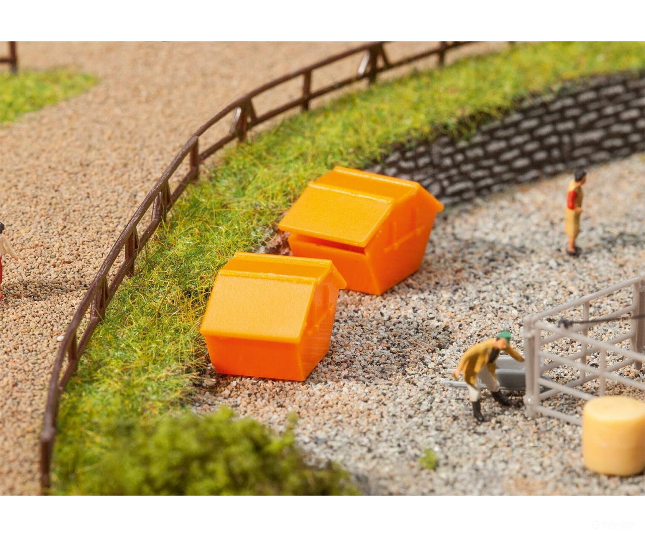 Faller 272902 N 2 Dump Bodies Scenery Details