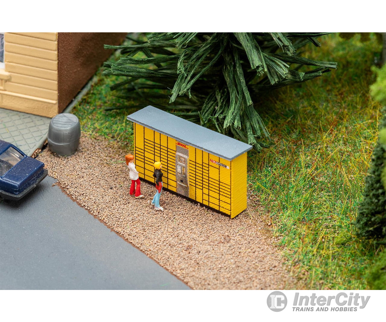 Faller 272921 N 2 Dhl Packing Stations Scenery Details