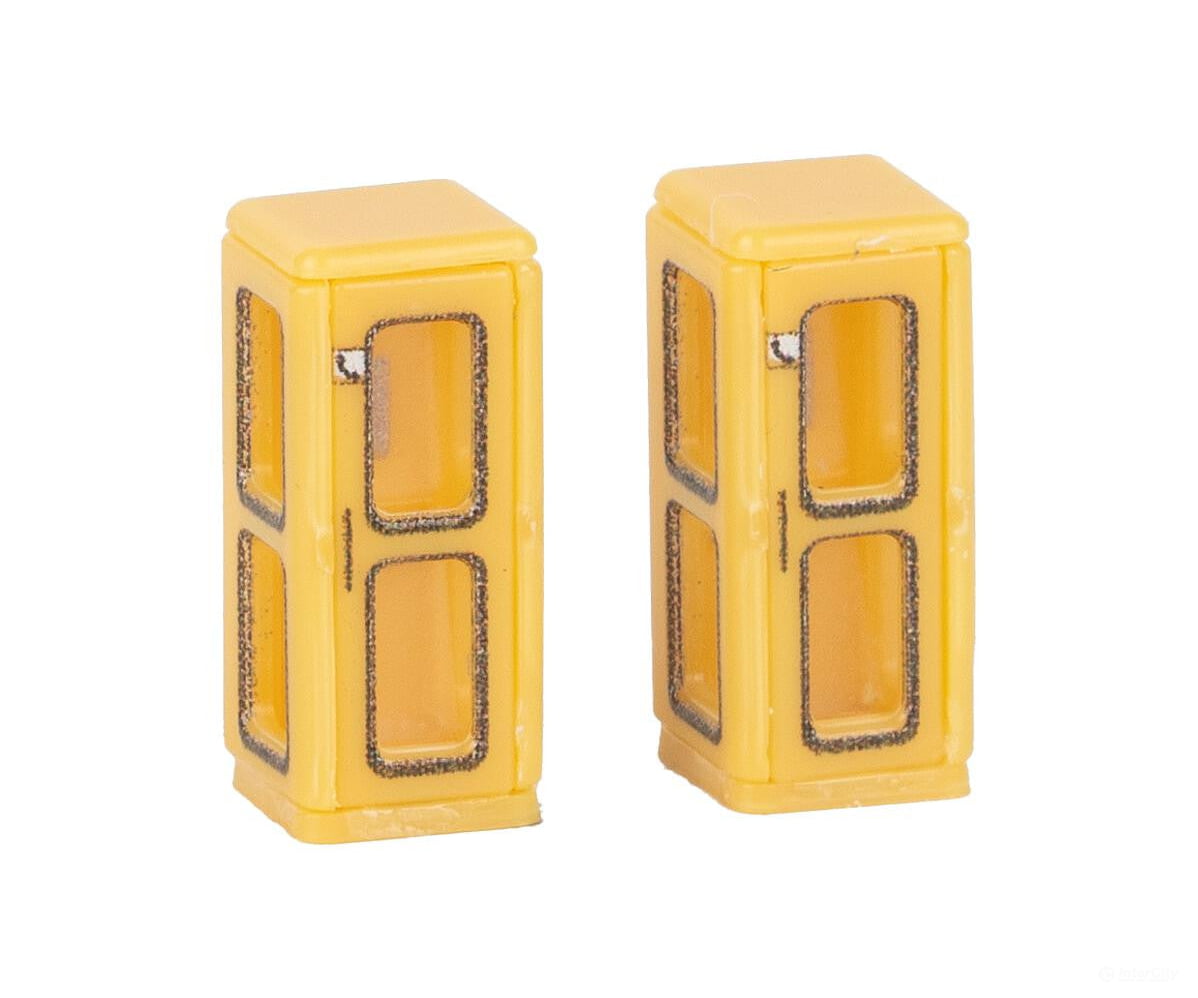 Faller 272928 N 2 Bundespost Telephone boxes Scenery Details