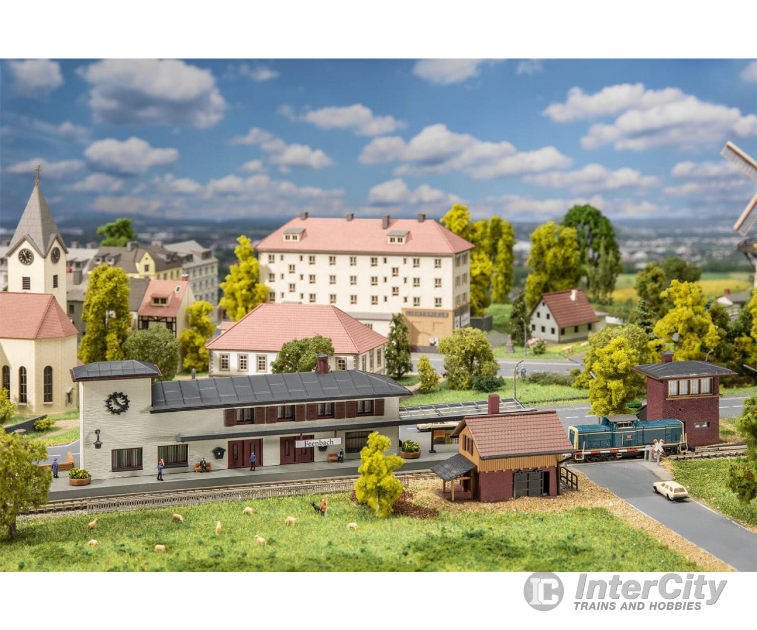 Faller 282713 Z Feenbach Railway Station Set Structures