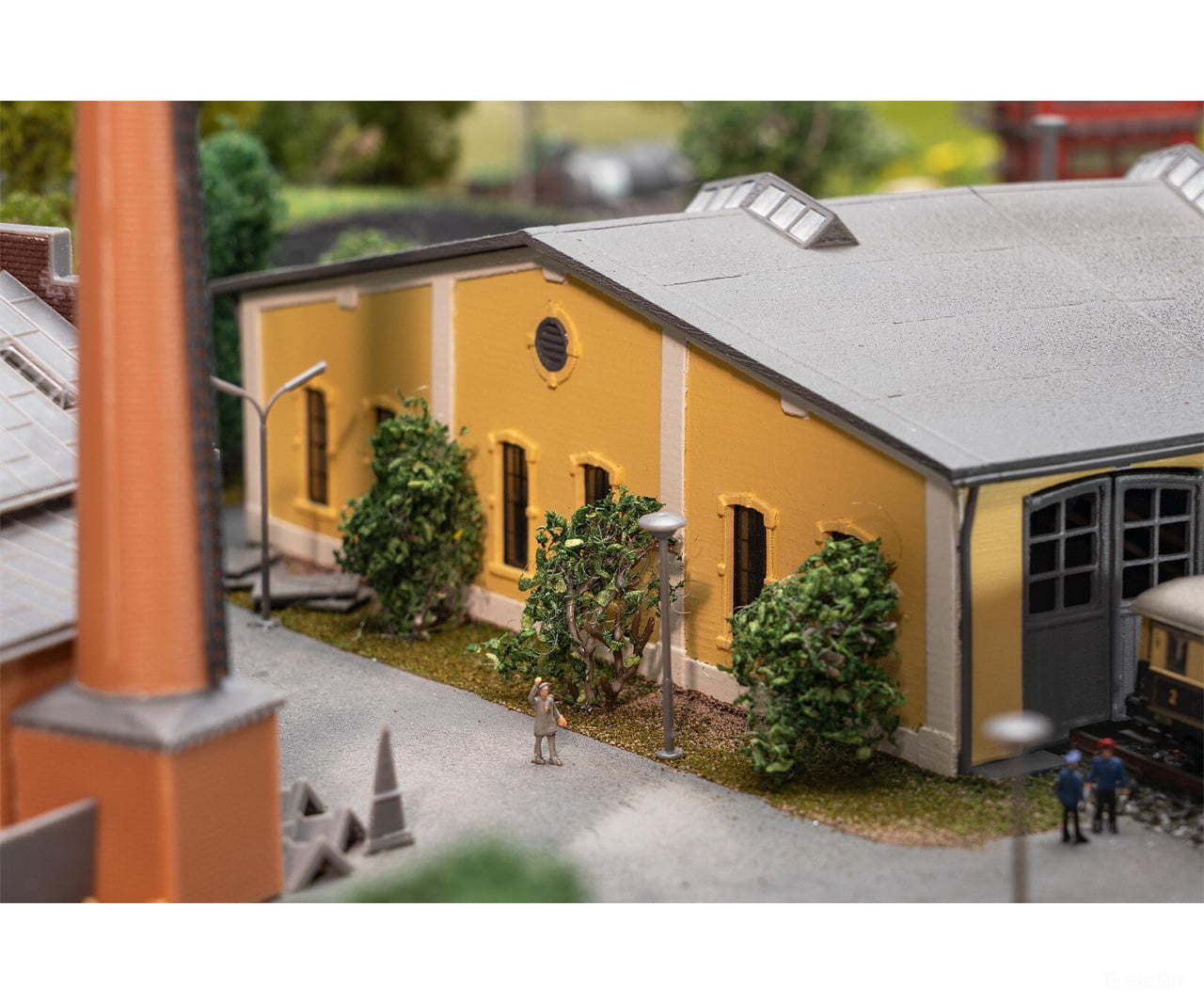 Faller 282725 Z Freilassing Roundhouse 5-Stall Structures
