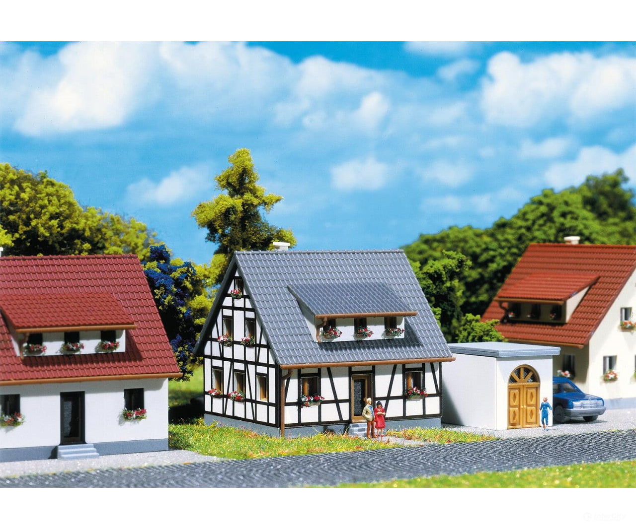 Faller 282760 Z Half-Timbered House Structures