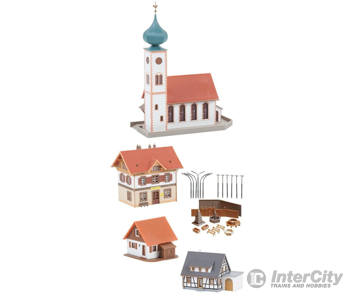 Faller 282777 Z Village Set Structures