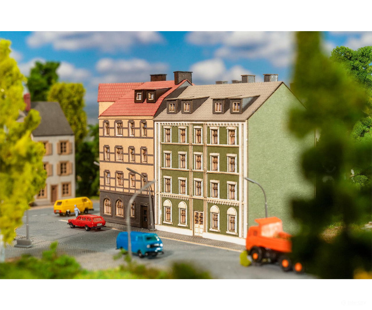 Faller 282783 Z Row of townhouses Structures