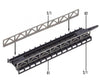 Faller 282901 Z 4 Track Beds Tunnels & Bridges