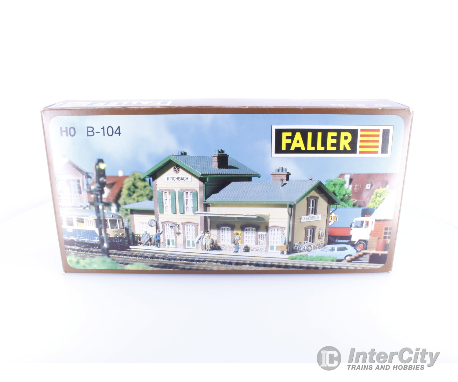 Faller B-104 HO Kirchbach Station Kit Bahnhof Kirchbach Structures