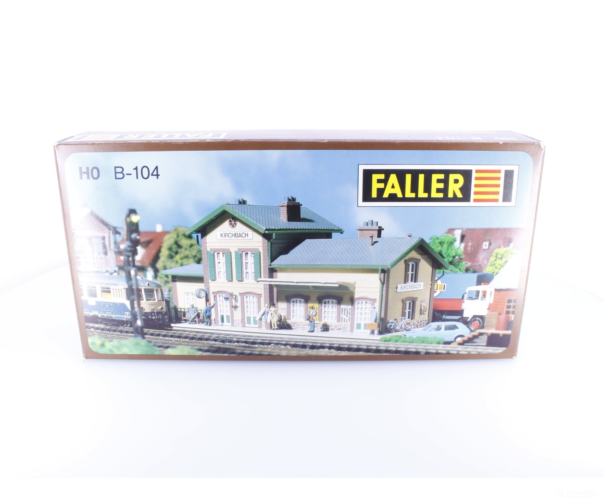 Faller B-104 HO Kirchbach Station Kit Bahnhof Kirchbach Structures
