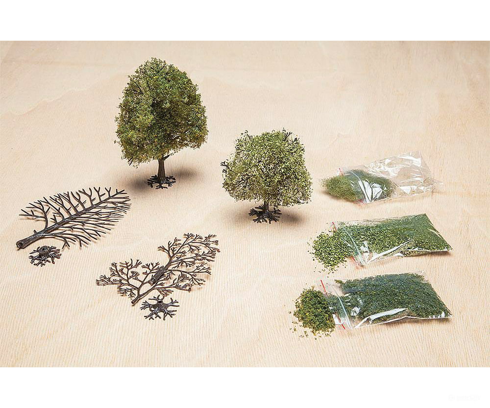 Faller Gmbh 181106 Do-It-Yourself Premium Oak Tree - Kit -- 3-3/4 9.5Cm Tall Trees & Vegetation