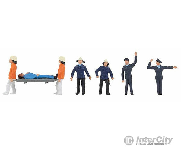 Faller Gmbh Ho 150933 Accident Scene -- Pkg(6) Figures