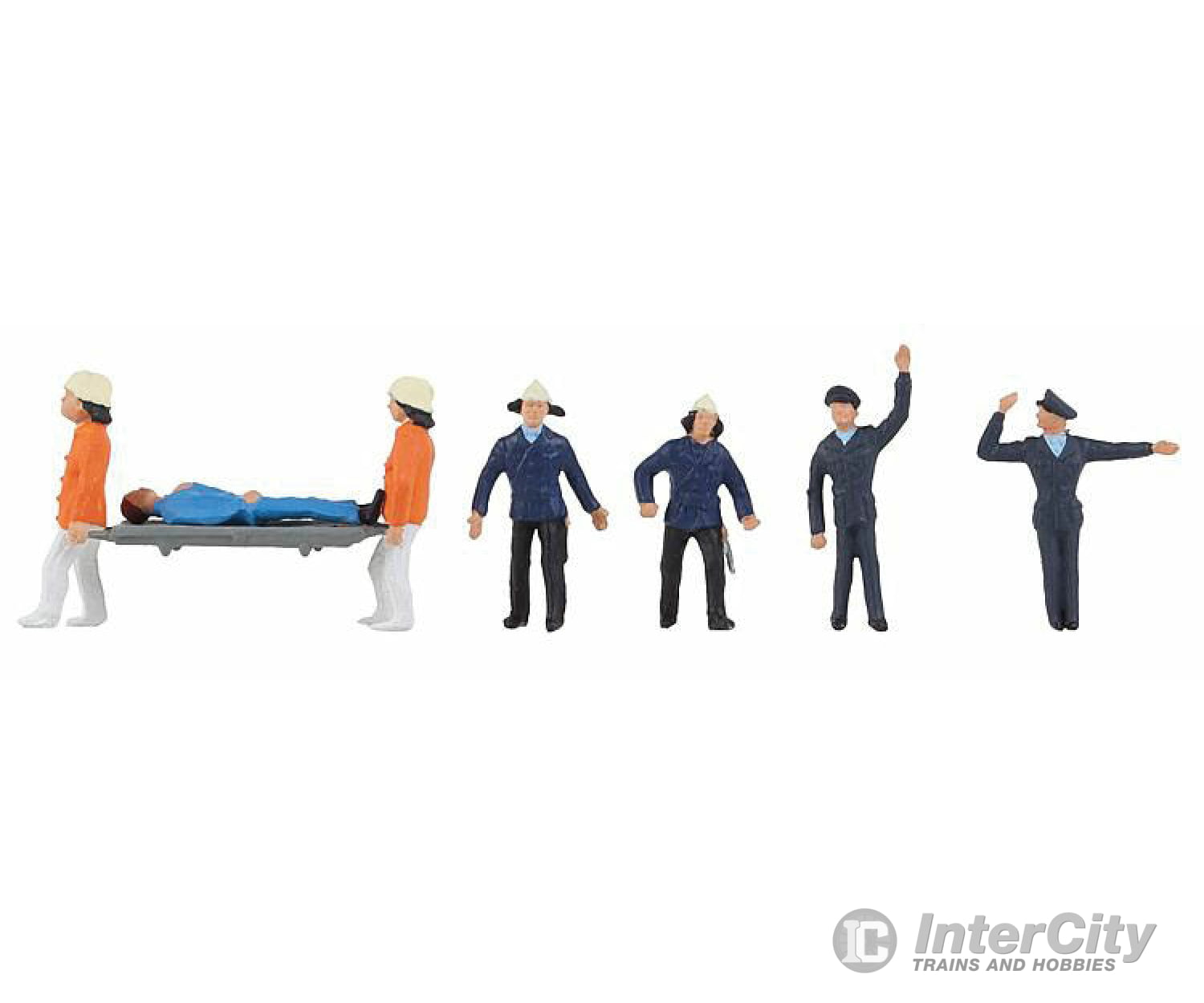 Faller Gmbh Ho 150933 Accident Scene -- Pkg(6) Figures