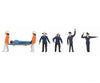 Faller Gmbh Ho 150933 Accident Scene -- Pkg(6) Figures