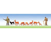Faller Gmbh Ho 151024 Recreation -- Hunters/Lumbermen/Deer Figures