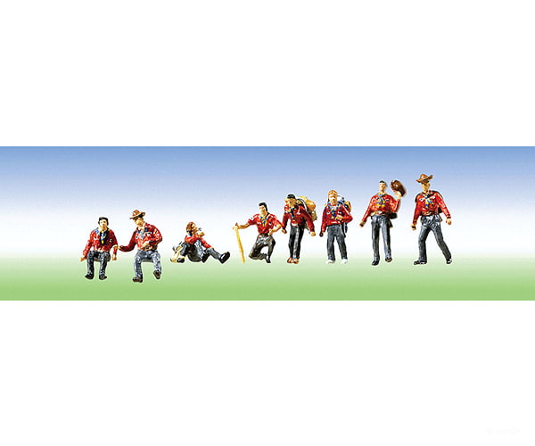 Faller Gmbh Ho 153025 Sports & Recreation -- Boy Scouts Pkg(8) Figures