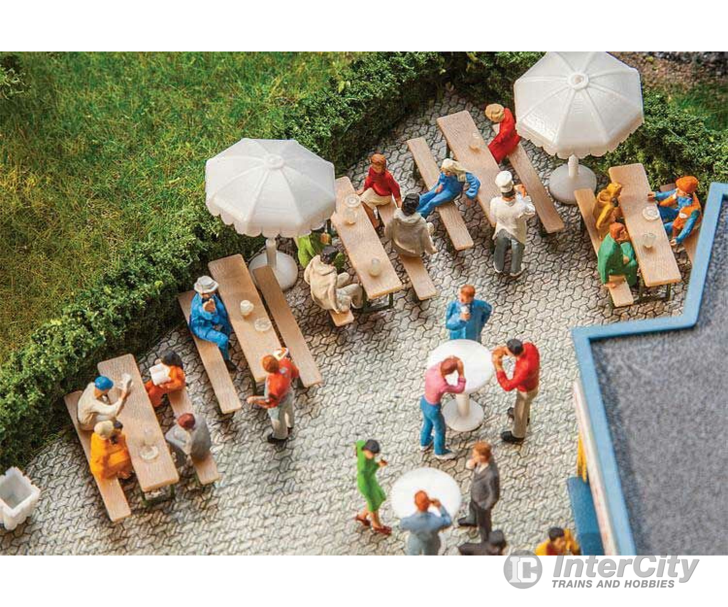 Faller Gmbh Ho 180963 Beer - Picnic Table And Bench Set -- Pkg(5) Scenery Details
