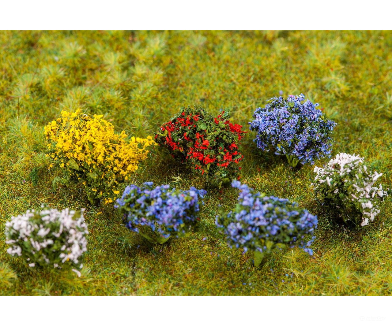 Faller 181269 H0 14 Flowering Bushes Trees & Vegetation
