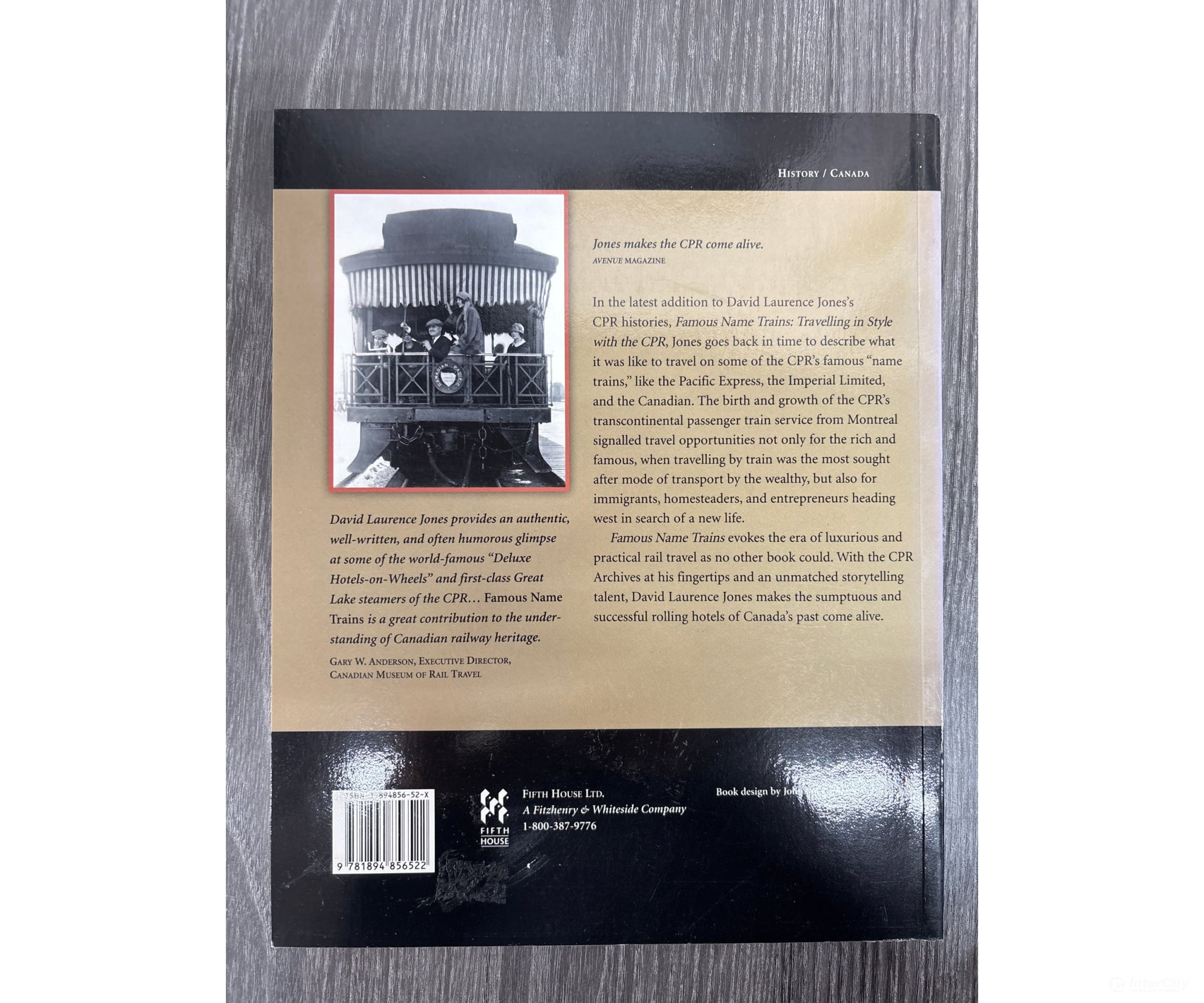 Famous Name Trains by David Laurence Jones Books