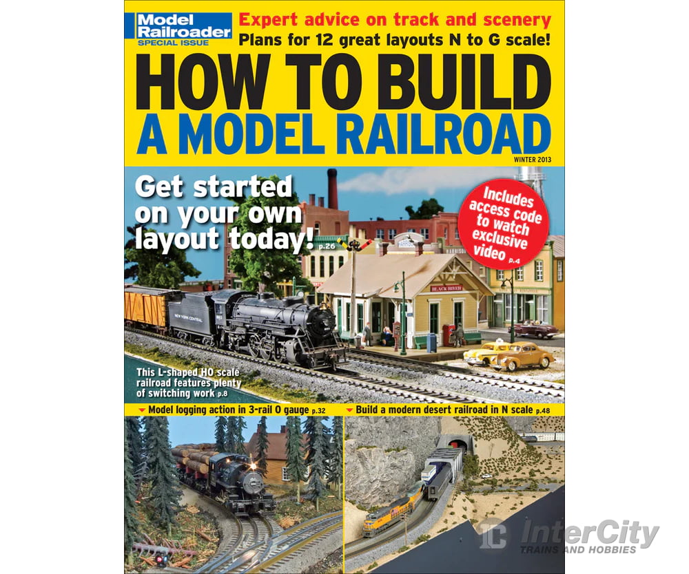 Firecrown/Kalmbach FC36 - How to Build a Model Railroad Books