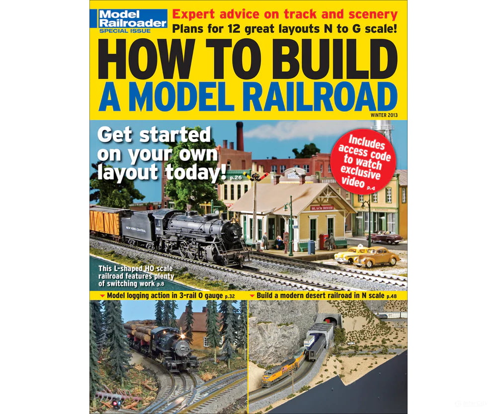 Firecrown/Kalmbach FC36 - How to Build a Model Railroad Books