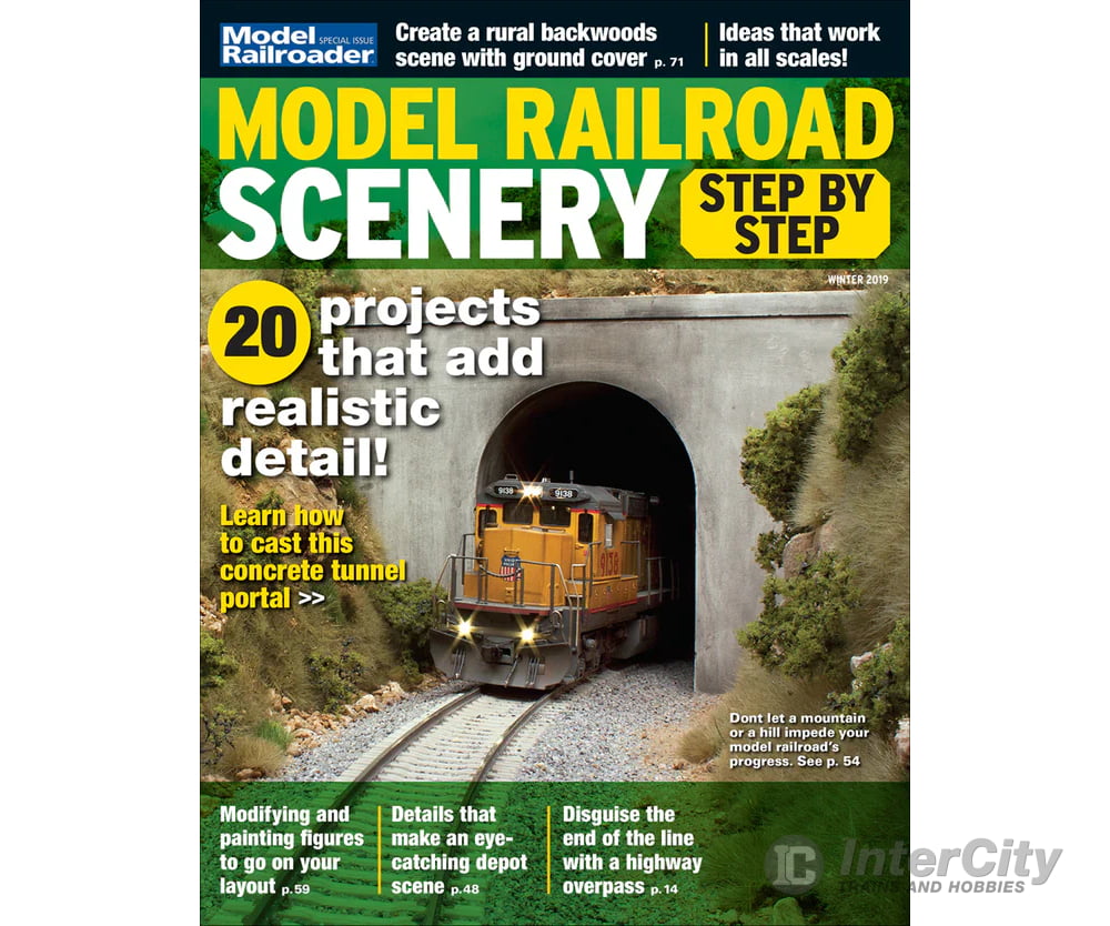 Firecrown/Kalmbach FC96 - Model Railroad Scenery Step by Step Books