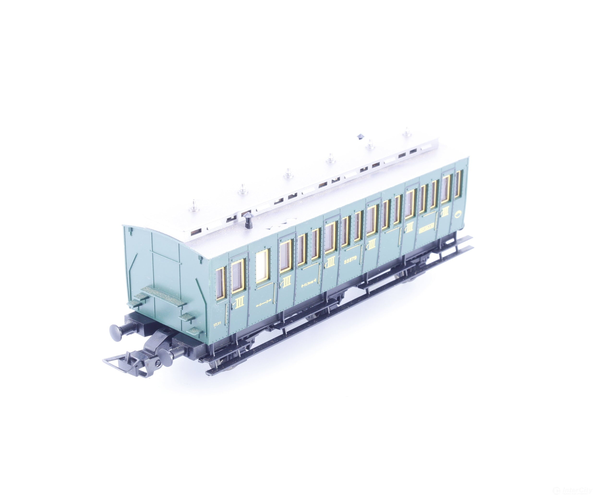 Fleischmann 5092 HO KPEV 3rd Class Passenger Car 55579 - European Passenger Cars