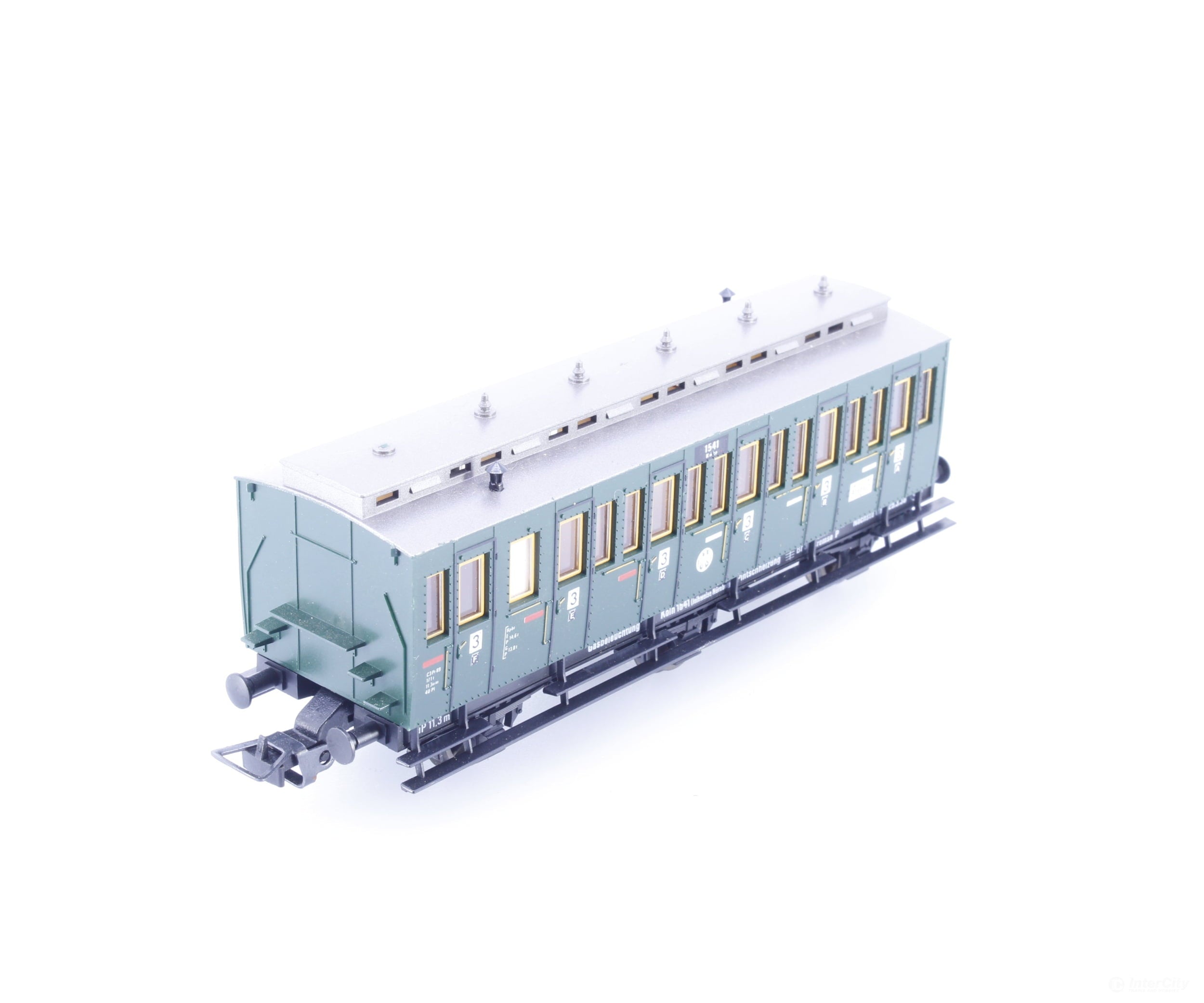 Fleischmann 5093 HO KPEV 3rd Class Passenger Car 1541 - European Passenger Cars