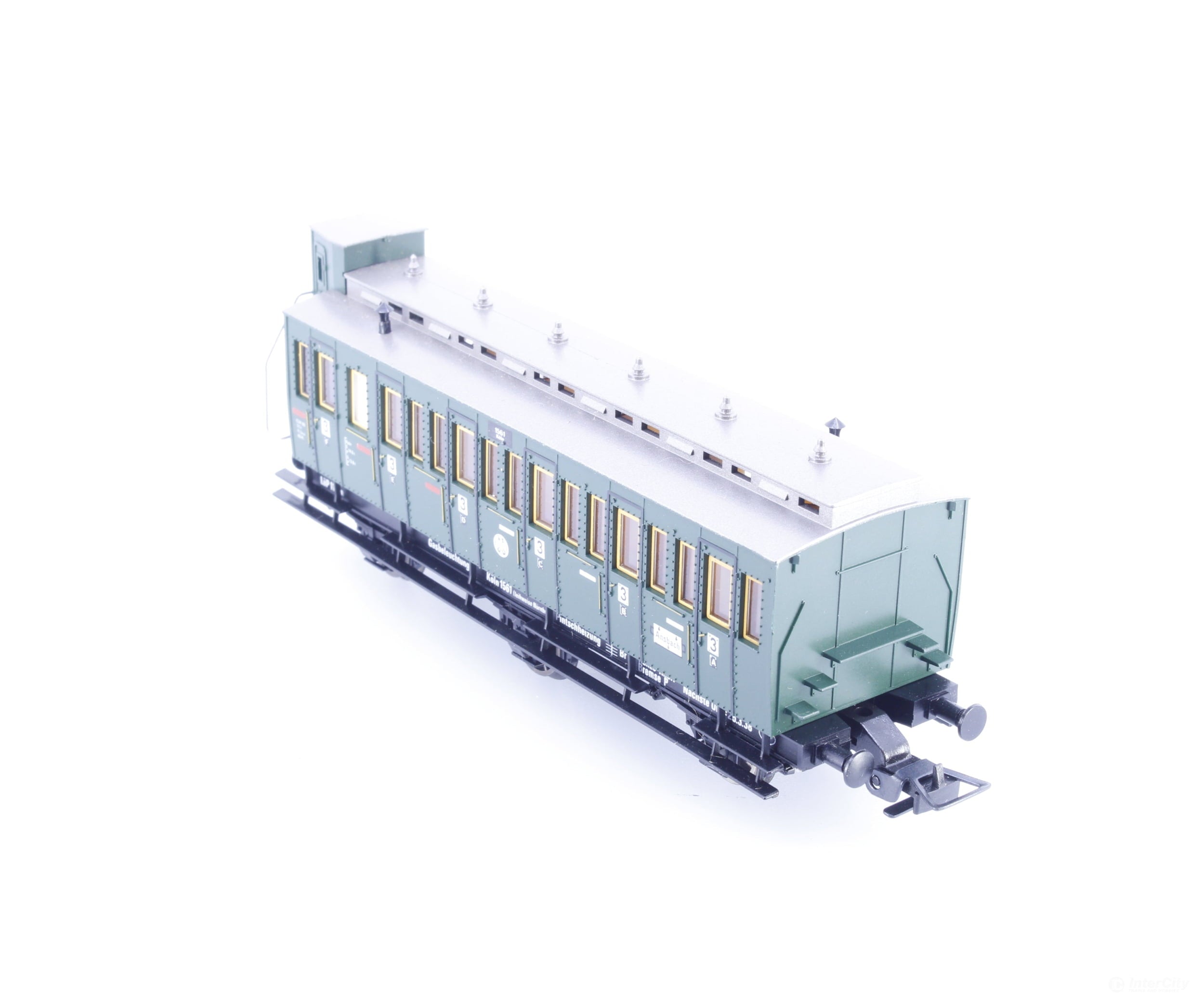 Fleischmann 5094 HO KPEV 3rd Class Passenger Car 1561 - European Passenger Cars