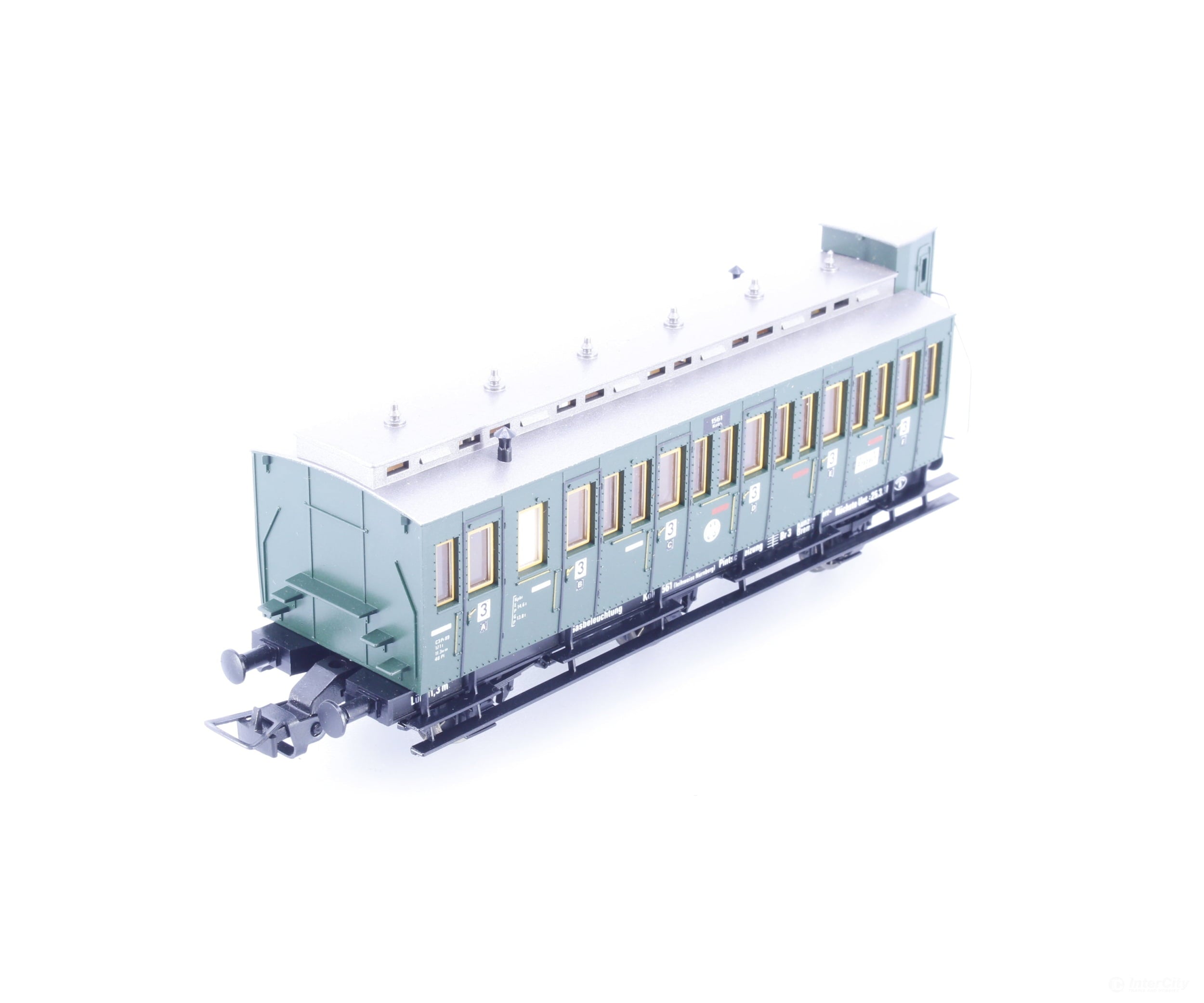 Fleischmann 5094 HO KPEV 3rd Class Passenger Car 1561 - European Passenger Cars