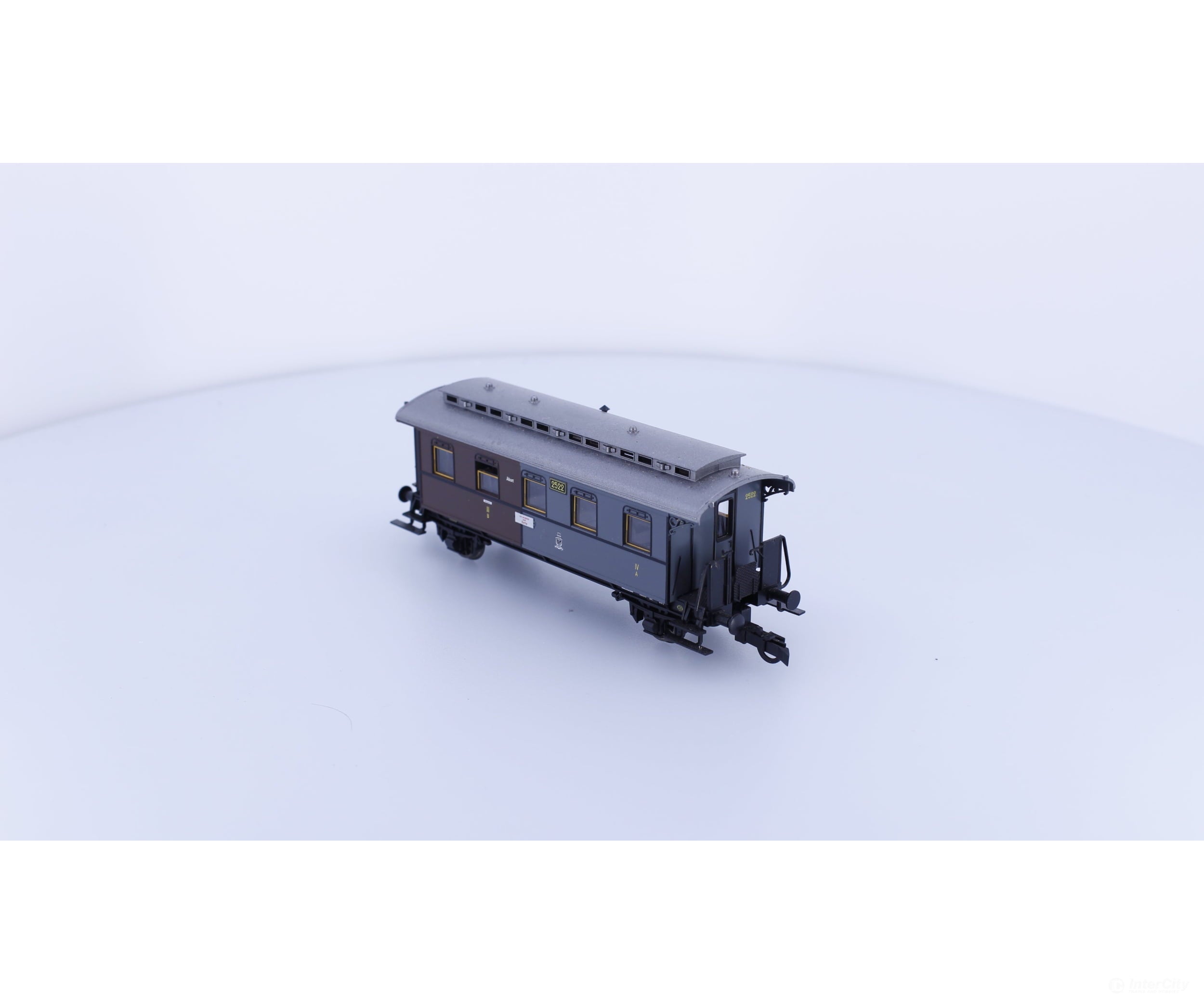 Fleischmann 5813 HO KPEV 3rd /4th Class Passenger Car 2522 European Passenger Cars