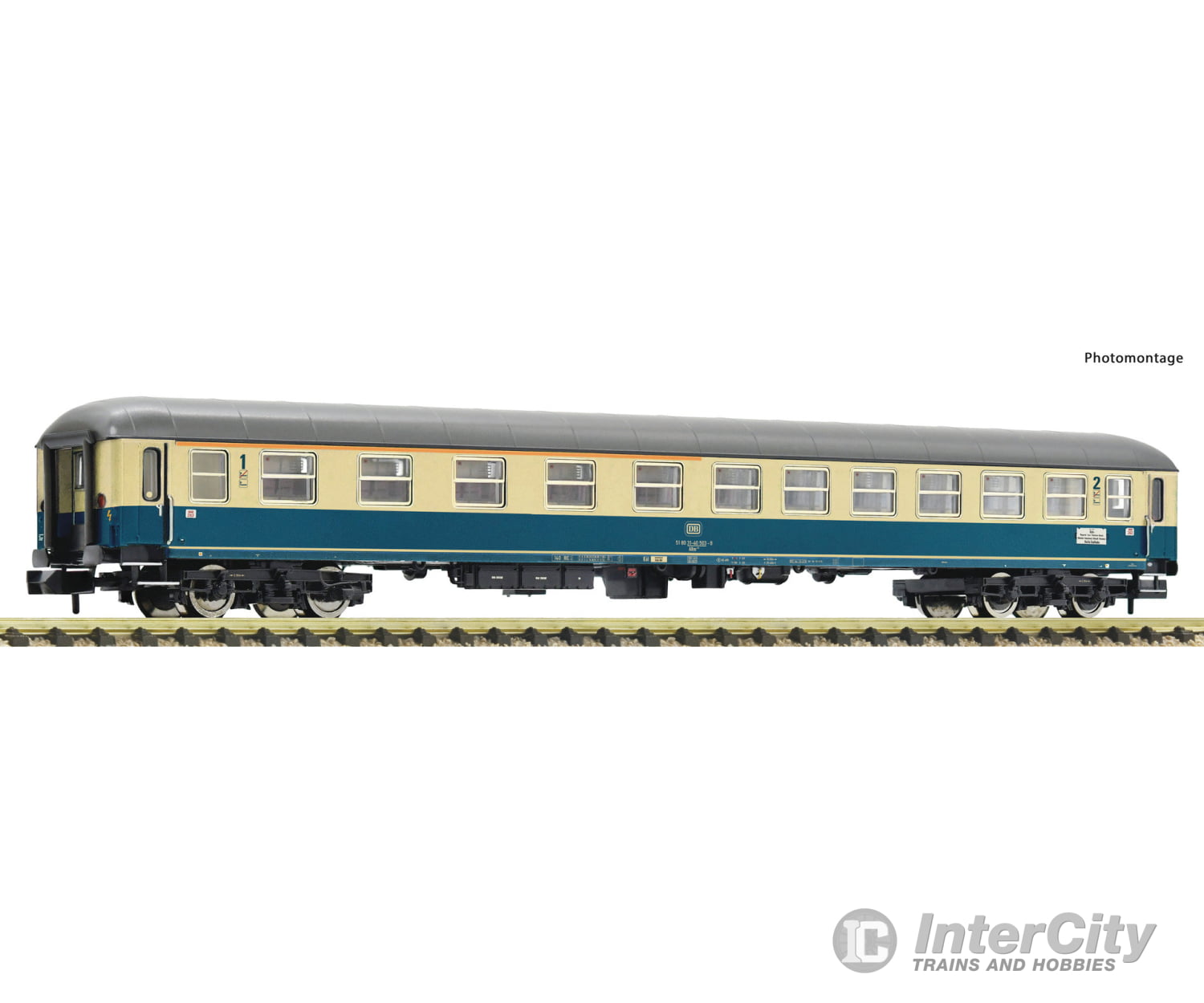 Fleischmann 6260034 N 1St/2Nd Class Express Train Coach Db Era 4 European Passenger Cars
