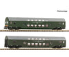 Fleischmann 6260041 N 2-Piece Set 1: Double-Decker Coaches Dr Era 4 European Passenger Cars