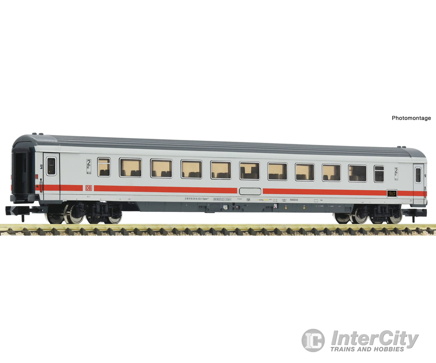 Fleischmann 6260043 N Ic/Ec 2Nd Class Large-Capacity Coach Db Ag European Passenger Cars