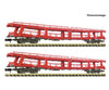 Fleischmann 6260049 N 2 piece set: Car carrier wagons for passenger trains ÖBB European Passenger Cars