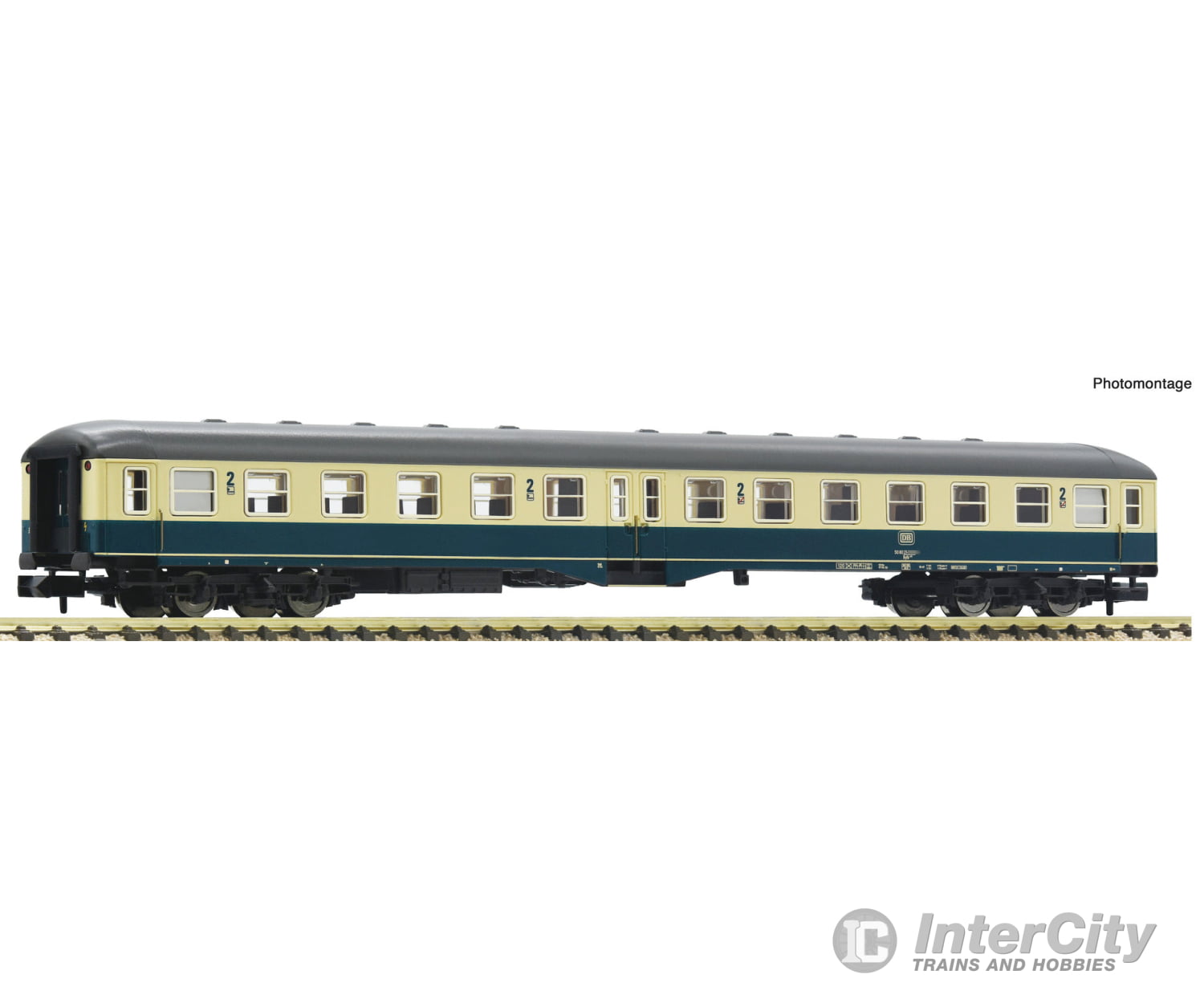 Fleischmann 6260051 N 2Nd Class Center Entry Coach Db European Passenger Cars