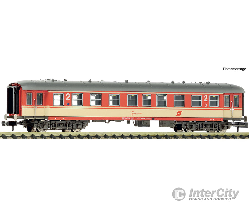 Fleischmann 6260064 N 2Nd Class Fast Train Coach Öbb European Passenger Cars