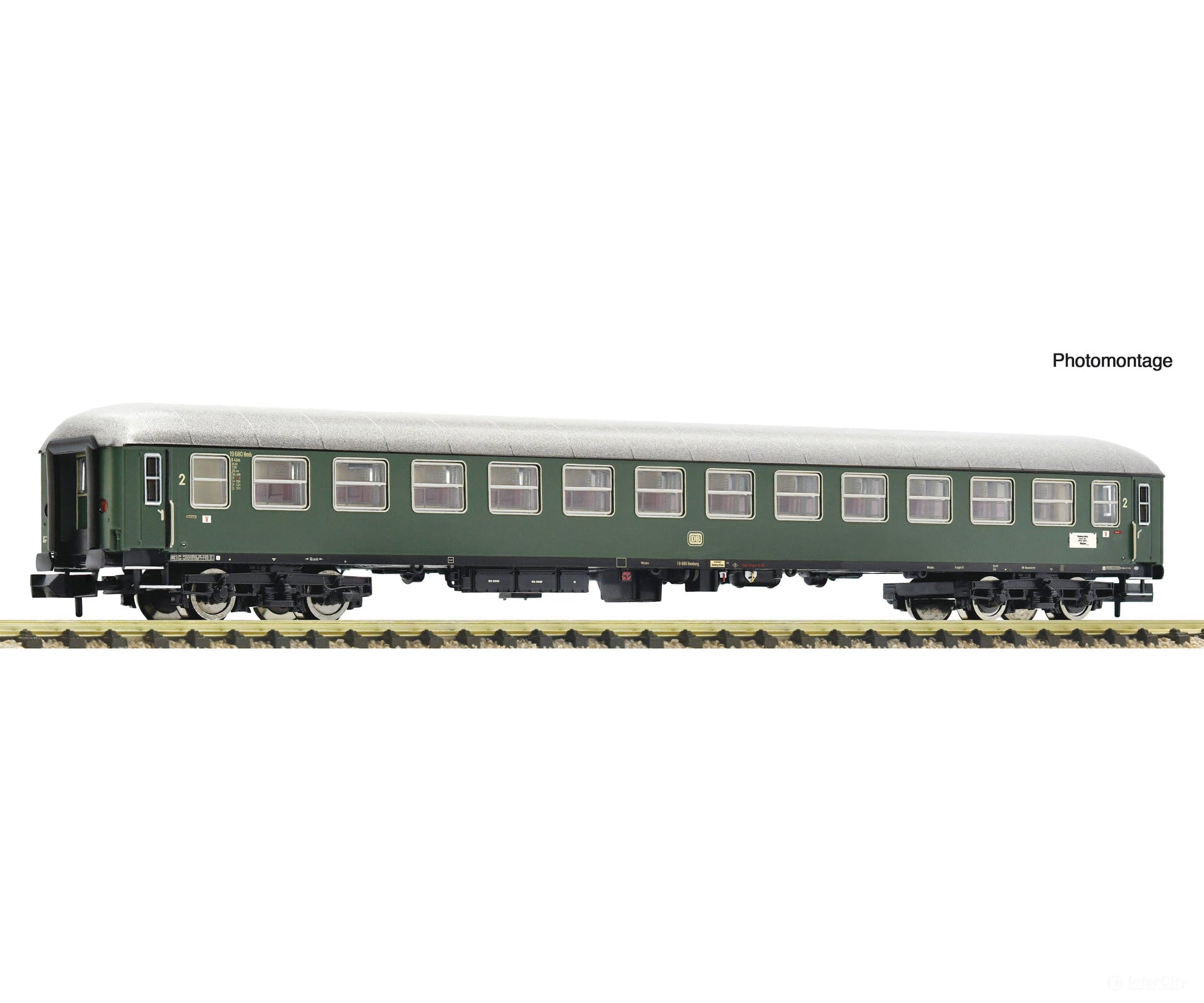 Fleischmann 6260071 N 2Nd Class Express Train Coach Db European Passenger Cars