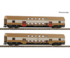 Fleischmann 6260075 N 2 Piece Set (2): Double-Deck Coaches Dr European Passenger Cars