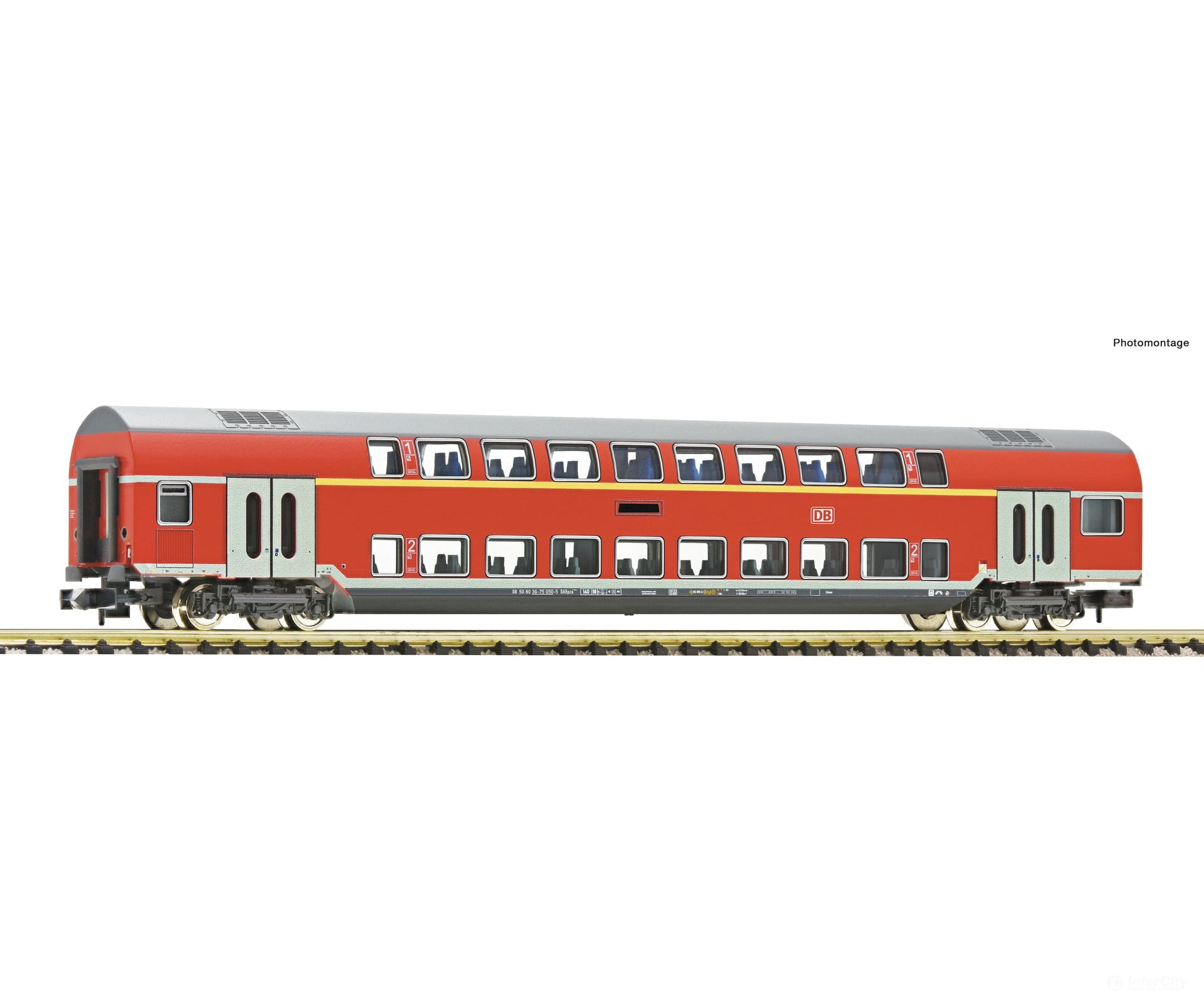 Fleischmann 6260079 N 1st/2nd class double-deck coach DB AG European Passenger Cars