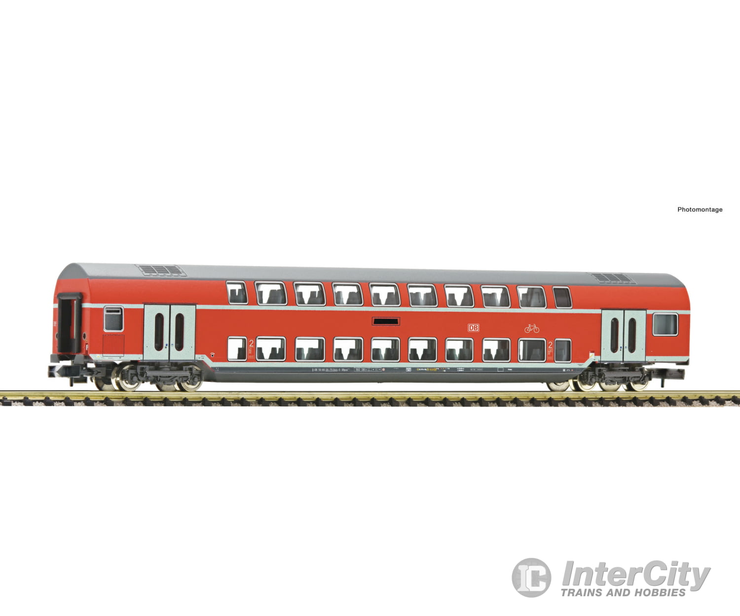 Fleischmann 6260080 N 2nd class double-deck coach DB AG European Passenger Cars