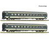 Fleischmann 6260095 N 2 piece set (1): Coaches ’Voralpen-Express’ SOB/BT European Passenger Cars