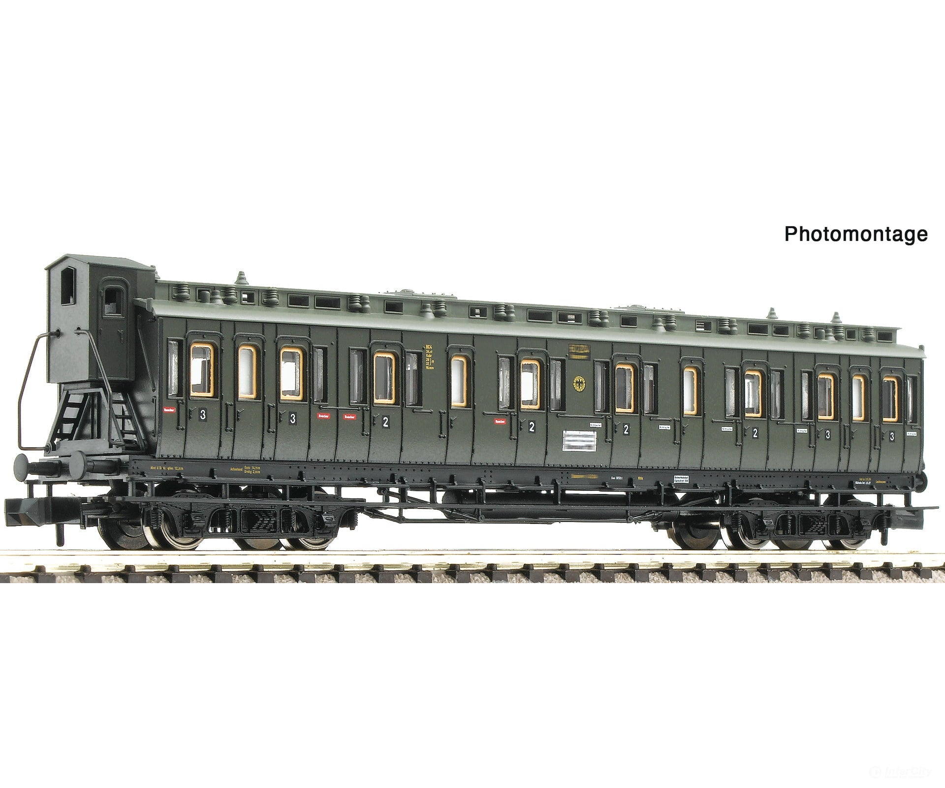 Fleischmann 6260100 N 2nd/3rd class compartment coach DRG European Passenger Cars
