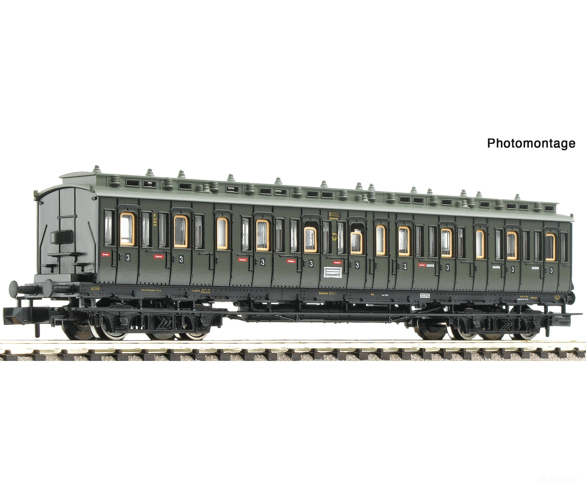 Fleischmann 6260101 N 3rd class compartment coach DRG European Passenger Cars