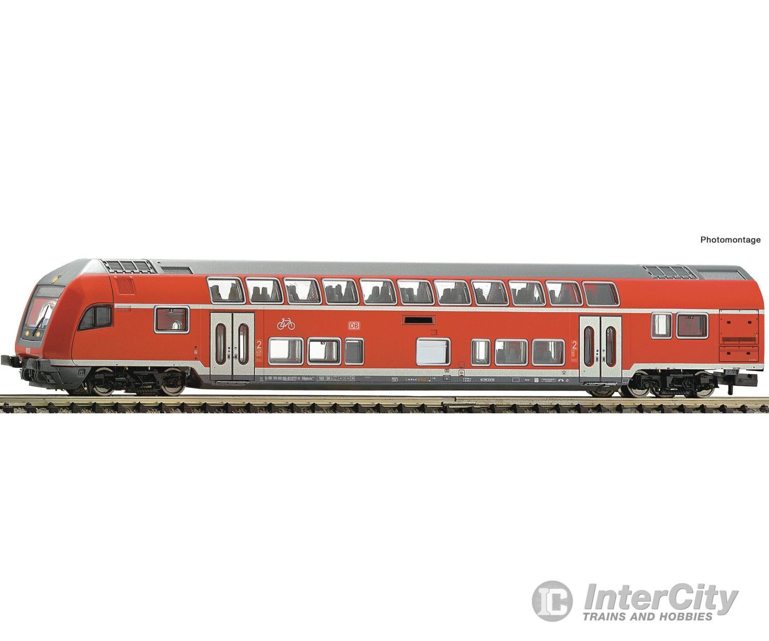 Fleischmann 6270082 N 2nd class double-deck control cab coach DB AG European Passenger Cars