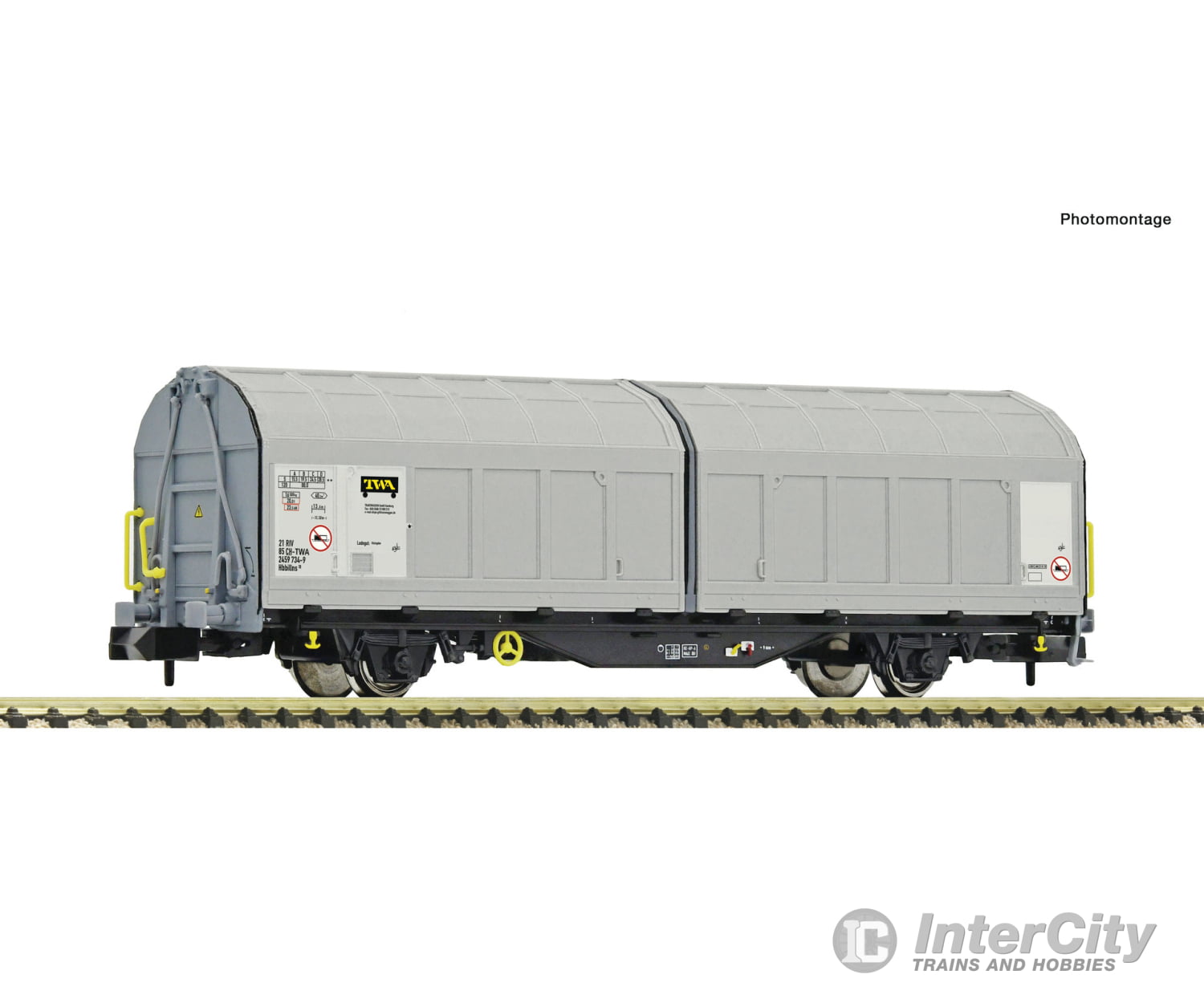Fleischmann 6660011 N Sliding Wall Wagon Transwaggon/Sbb Cargo European Freight Cars
