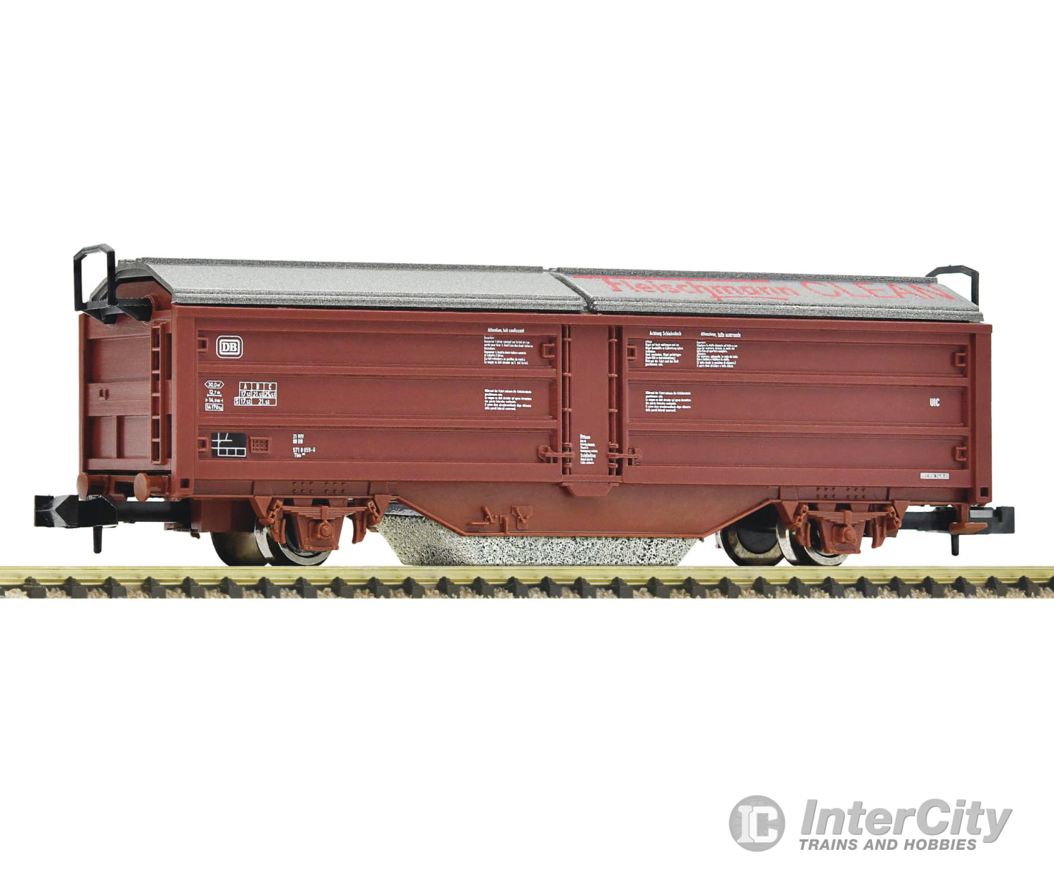 Fleischmann 6660015 N Track Cleaning Wagon “Fleischmann Clean” Db European Freight Cars