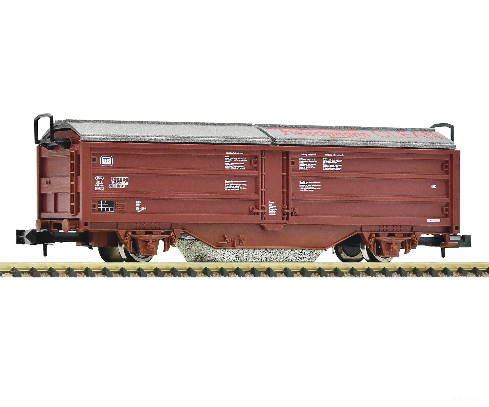 Fleischmann 6660015 N Track Cleaning Wagon “Fleischmann Clean” Db European Freight Cars