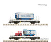 Fleischmann 6660030 N 2-Piece Set: “Circus Knie” Sbb Era 6 European Freight Cars