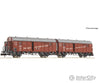 Fleischmann 6660033 N Leig Wagon Unit 2 Drg Era European Freight Cars