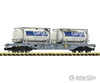 Fleischmann 6660036 N Container Carrier Wagon Sbb Era 5 European Freight Cars