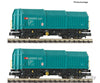 Fleischmann 6660037 N 2-Piece Set: Telescopic Covered Wagon Sbb Era 5 European Freight Cars